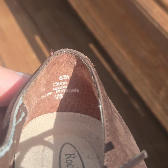 *Bundle Deal*- Rockport- Women's- Brown Suade Loafers- Red Leather Flats- 6M - Picture 10 of 11